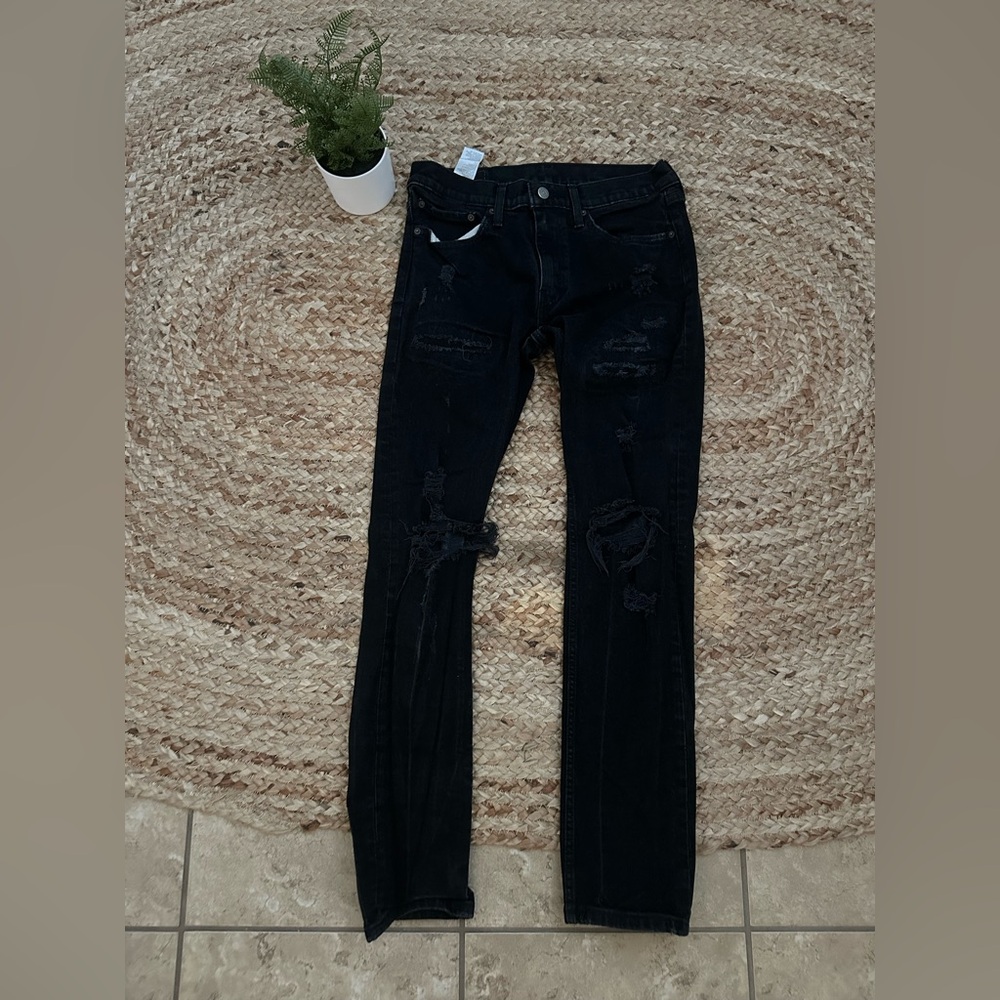 MENS BLACK LEVIS
